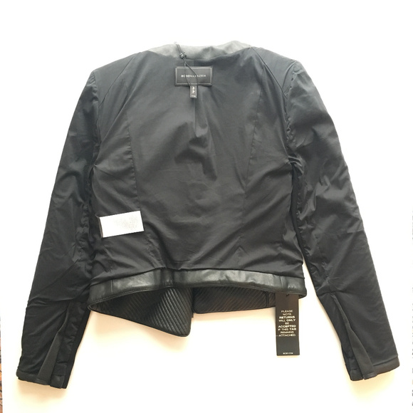 BCBG Bryden Faux-Leather Jacket - Picture 6 of 8